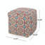 Pouf en tissu fabriqué à la main