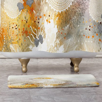 Tapis pour salle de bain velours
