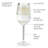 Chilling Stemmed Wine FREEZE in Marble