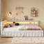Upholstered Daybed with Trundle Bed