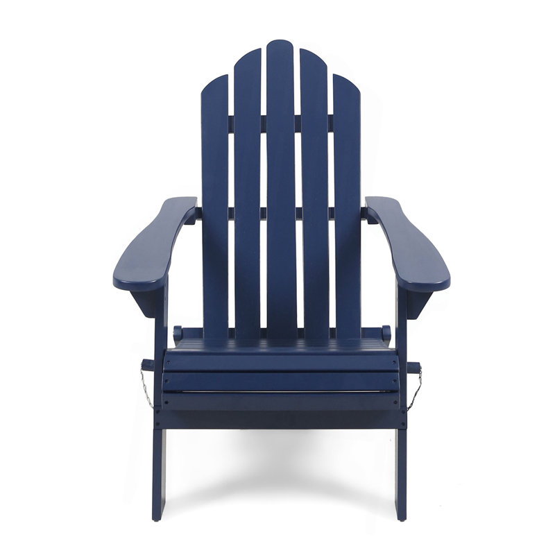 Chaise Adirondack pliable Hollywood, Bleu