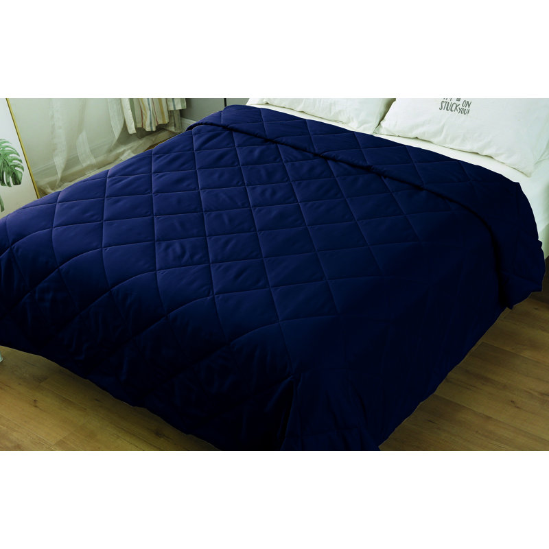 Couverture Nano, Double / Grand, Bleu vareuse