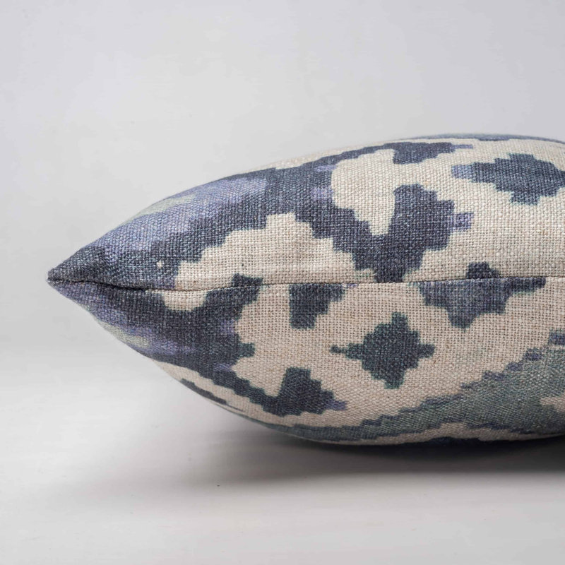 Geometric Cushion, 43x30cm, Feather filled