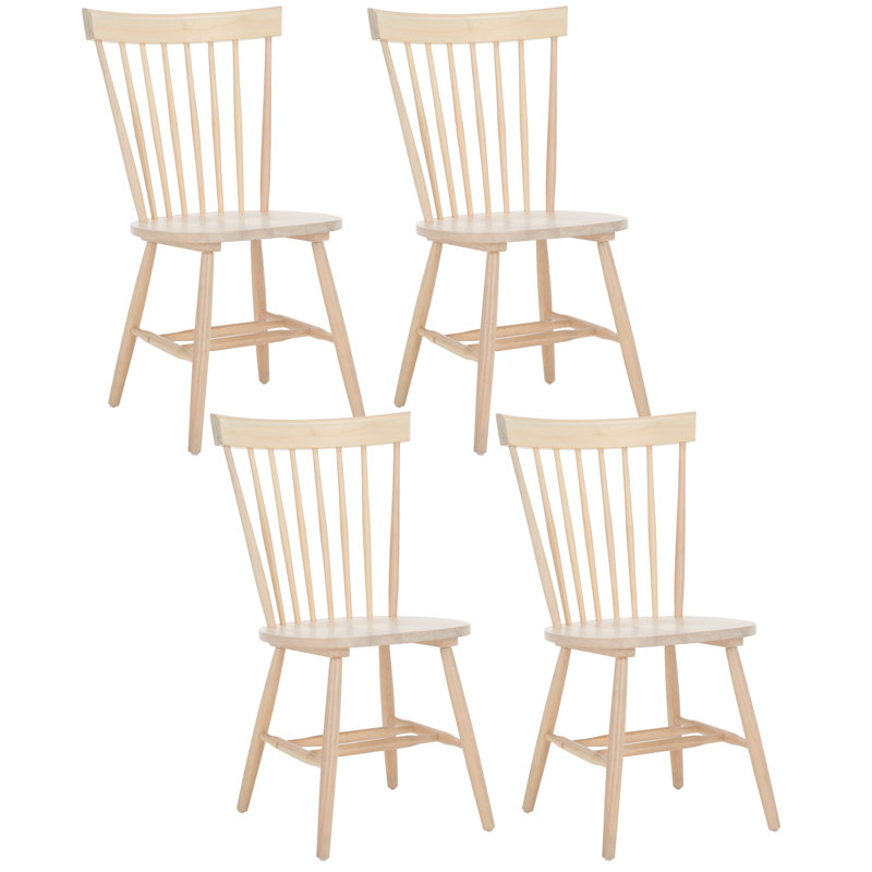Chaise d'appoint Parker Spindel, White Washed