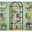 Display Rack,Tall Bookshelf,Arched Bookcase