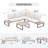 5-Person Symmetrical Outdoor Seating Group -230237674