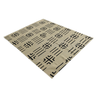 Tapis ivoire rectangulaire 6 pi Ponce