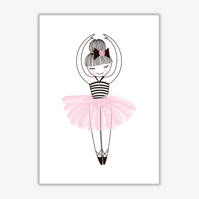 Ballerina - Painting, No Frame, 85 cm H x 60 cm W x 1 cm D