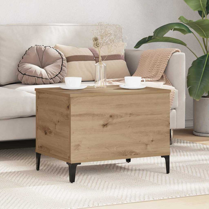 Lift Top Coffee Table with Storage, Artisan Oak