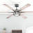 Kaliza 56" Ceiling Fan with LED Light-1508333777