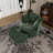 Modern Oversized Upholstered Swivel Barrel Chair With Storage Ottoman-1119762224