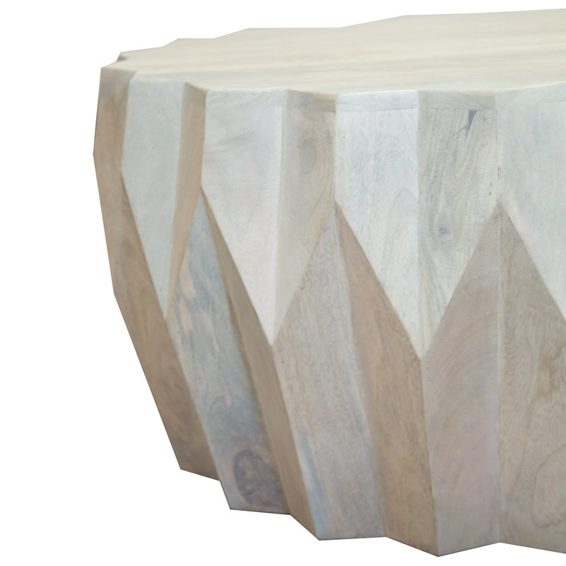 Chantel Coffee Table-Whitewash