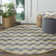 Alberta Hand Woven Cotton Abstract Rug
