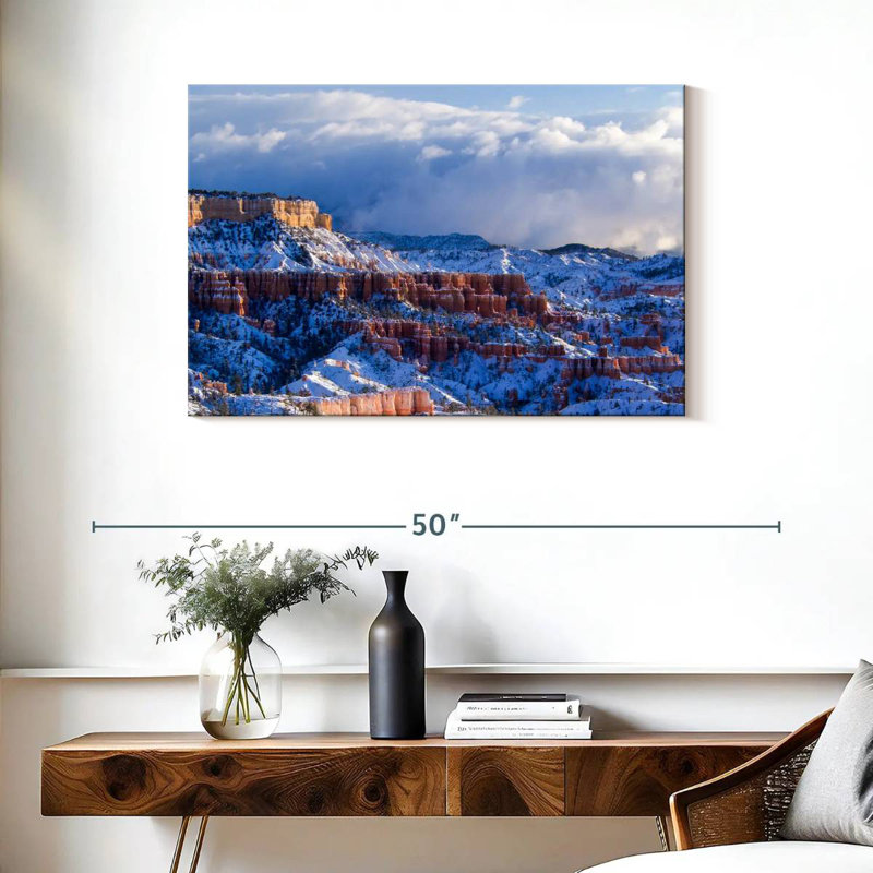 Paysage d'hiver Alvord Bryce Canyon
