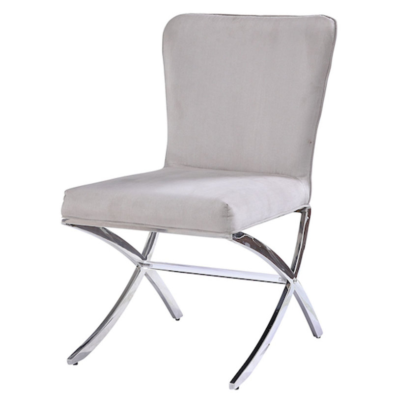 Chaise d'appoint en métal Mayreni