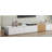 Marble Wood Grain TV Stand, Suitable for TVs Under 88 Inches, Modern Modular Entertainment Center, with 4 Storage Drawers, for Living Room, White-1912970965