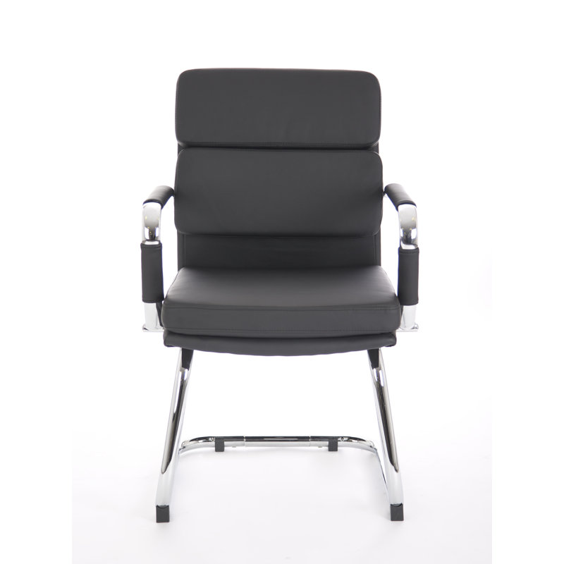 Kavir Waiting Room Chair, Black