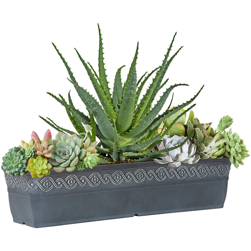 Cherisa Planter Box, Storm Blue