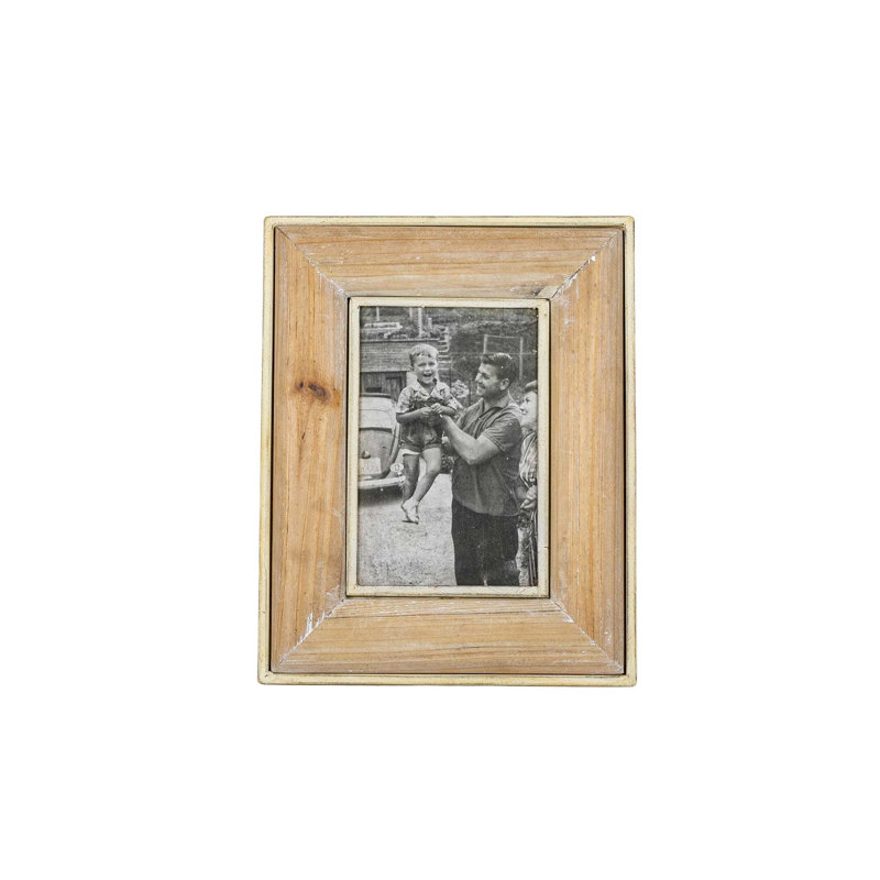Msgana Natural Metal Picture Frame