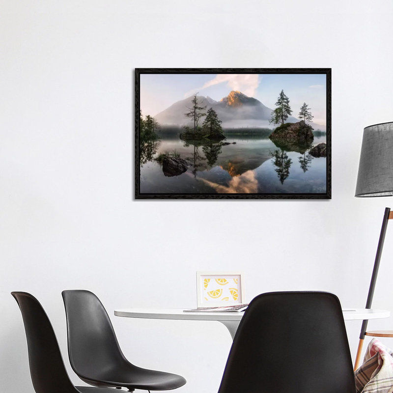 Nature's Awakening by Daniel F. - Print on Canvas, Black Framed, 101.6 cm H x 66.04 cm W