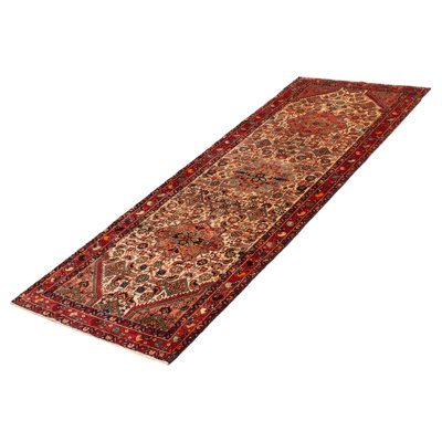 Tapis crème Anadol noué à la main de conception unique 3 pi 7 po x 10 pi 3 po
