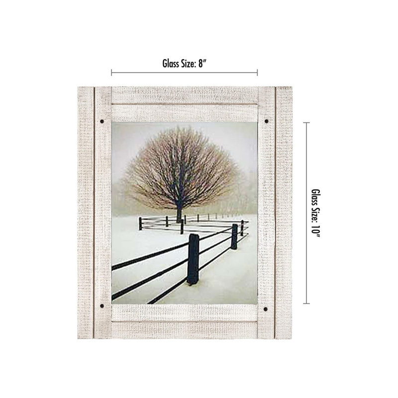 Thambiah Picture Frame, White