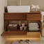 Petit meuble-lavabo flottant simple avec lavabo