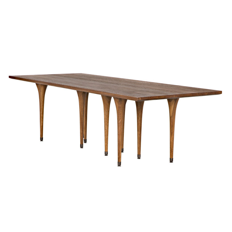 Shifter Walnut Solid Wood Dining Table