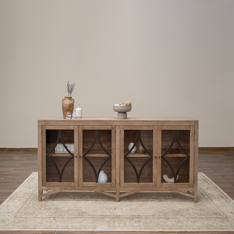 Kaytlynne 80'' Solid Wood Sideboard