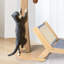 Poteau à griffer pour chat avec chaise longue 2 en 1 Palm Palmier à griffer pour chats d'intérieur, poteaux à griffer avec corde de sisal