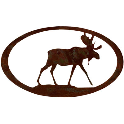 Art mural ovale Dugout Creek Designs