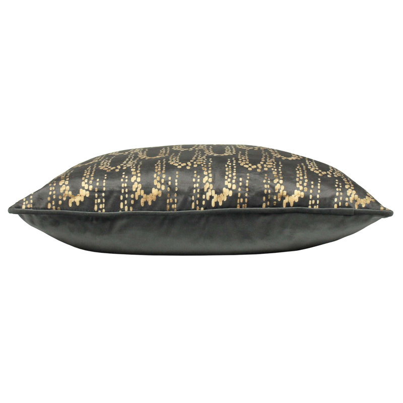 Square Cushion, Charcoal