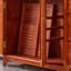 Armoire à chaussures en bois massif