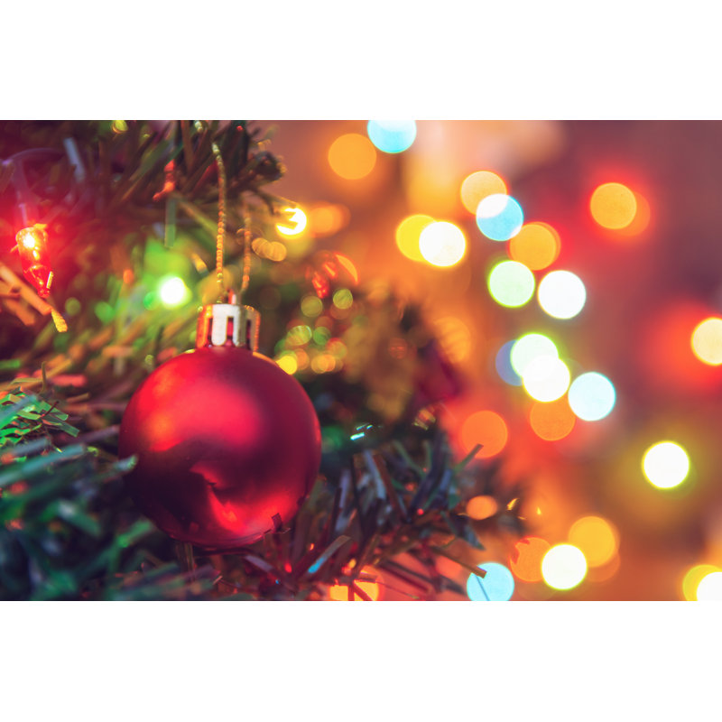 Christmas Decoration by Tevarak - Wrapped Canvas Print, 30cm H x 46cm W