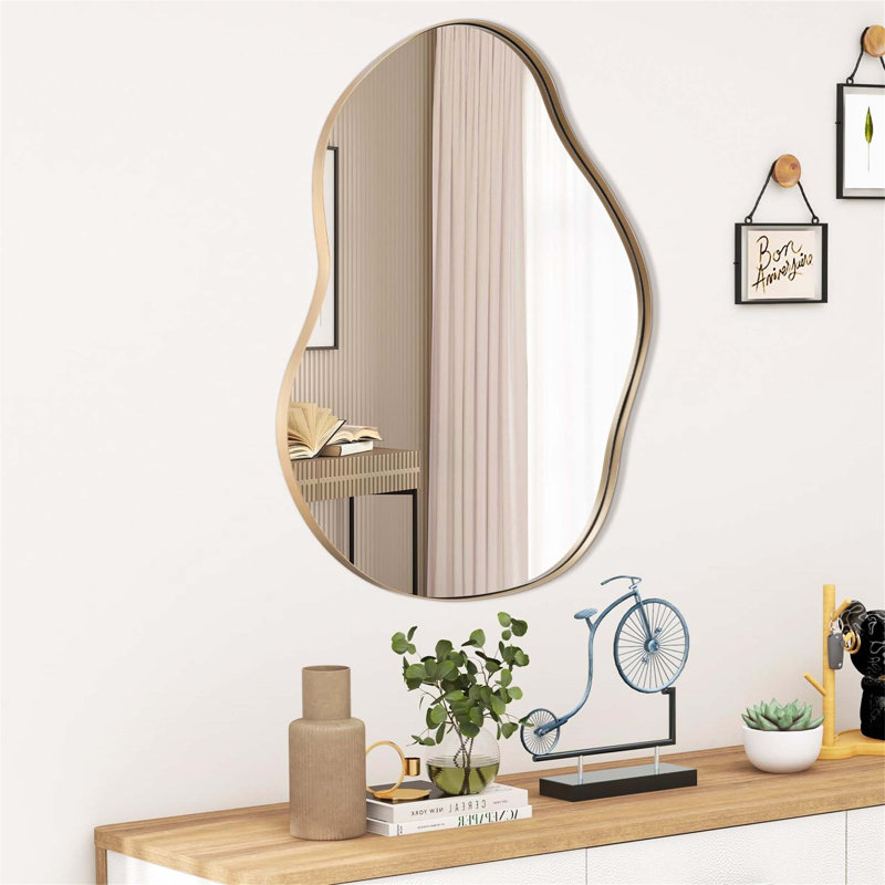 Demetrias Metal Irregular Mirror