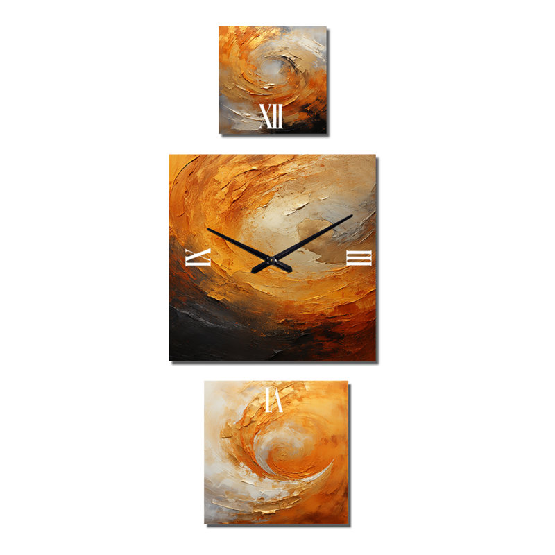 Lyllianna Metal Wall Clock