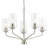 Celino Three-Light Chandelier with Clear Glass-894509638-894509692-894509693