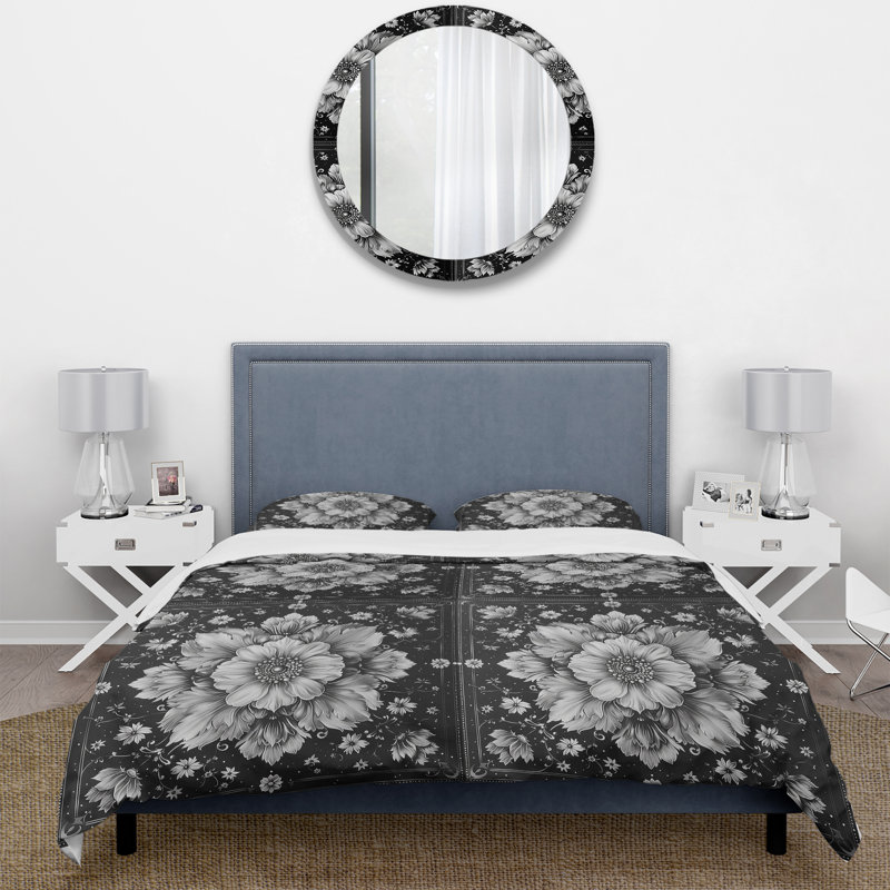 Ensemble de housse de couette White White Diamond II - Traditional, Housse de couette très grand et 2 très grandes t