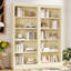 83" Tall Wood Bookcase Suite With Light Strip-182147369