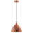 Dimple Half-Sphere Rose Gold Pendant Light-682336622
