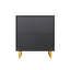 Buffet moderne noir 30 pi