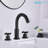 Widespread 2-handle Bathroom Faucet