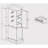 44.49" H Game Console Stand，media Storage Cabinet With 2 Built-in Drawers And 3 Hoobs
