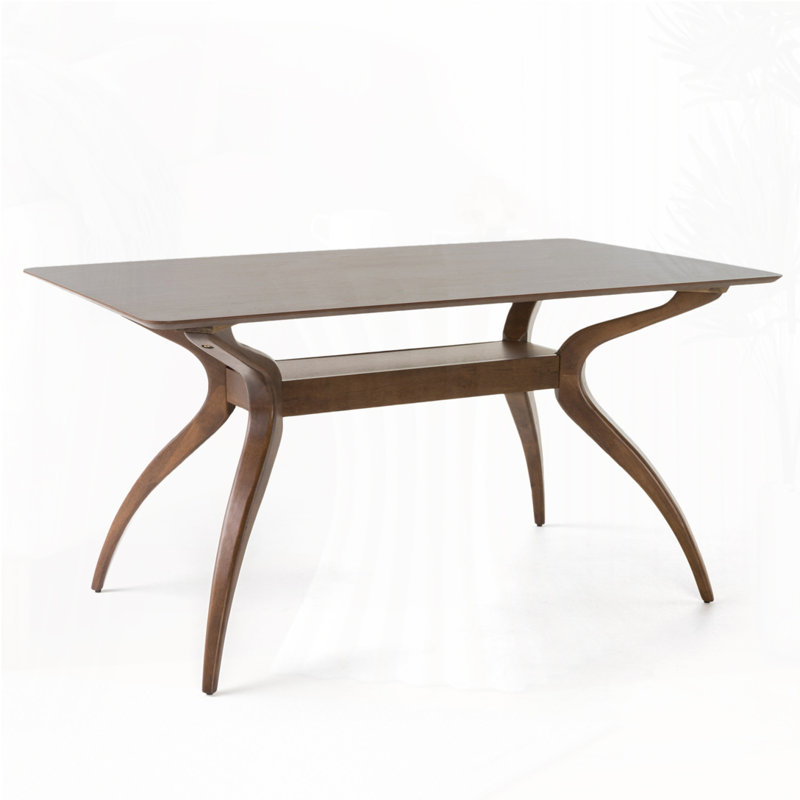 Wood Dining Table, Walnut