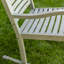 Chaise berçante d'extérieur en bois massif Raiah-626209445