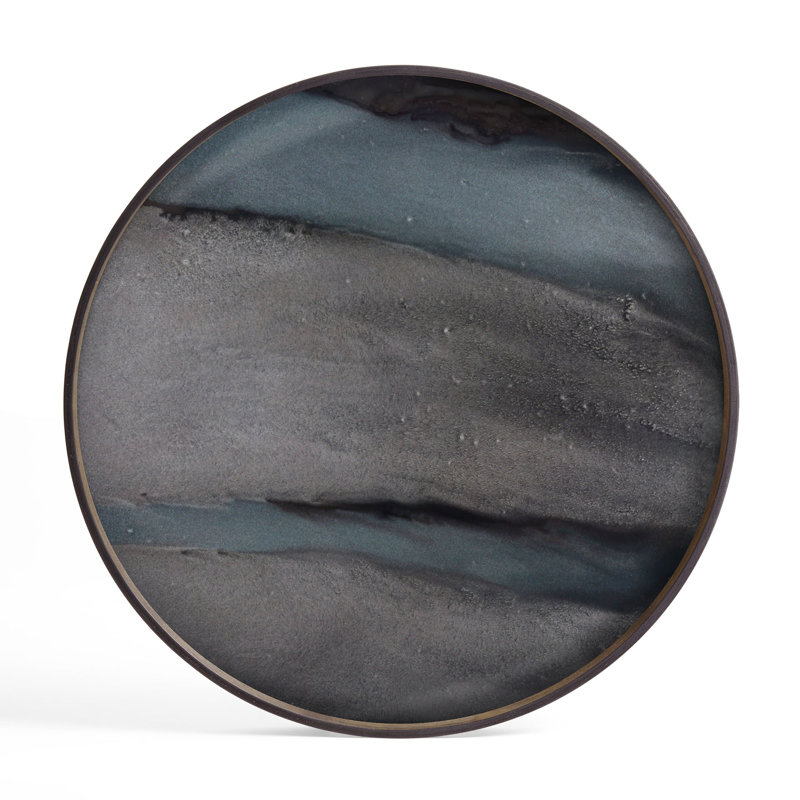 Linear Flow Decorative Tray