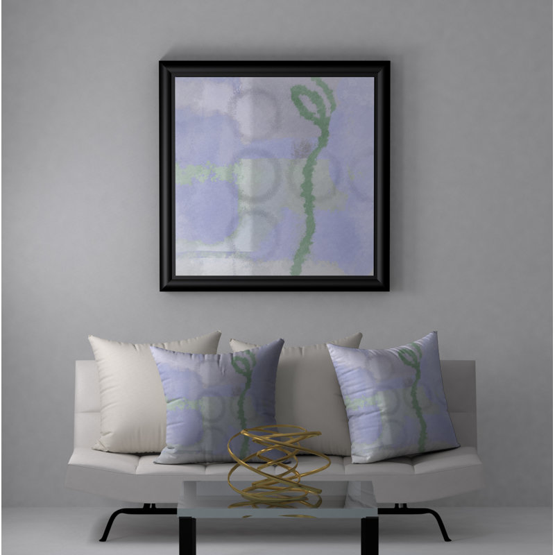Housse de coussin carrée décorative à la mode et insert, 18" x 18"