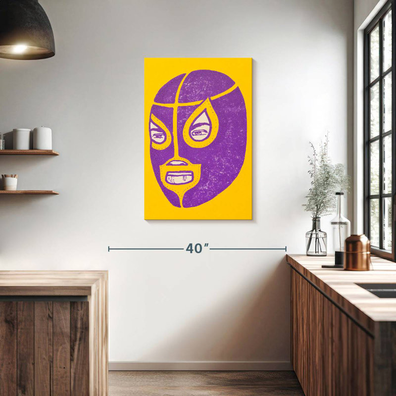 Leisha Wrestling Face, H 36 po x l 24 po