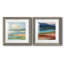 Pastel Coast - ensemble de 2 peintures encadrées-1333451894-1333451895