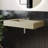 30'' Wall Mounted Bathroom Sink Solid Surface Sink With Faucet Hole-124883374